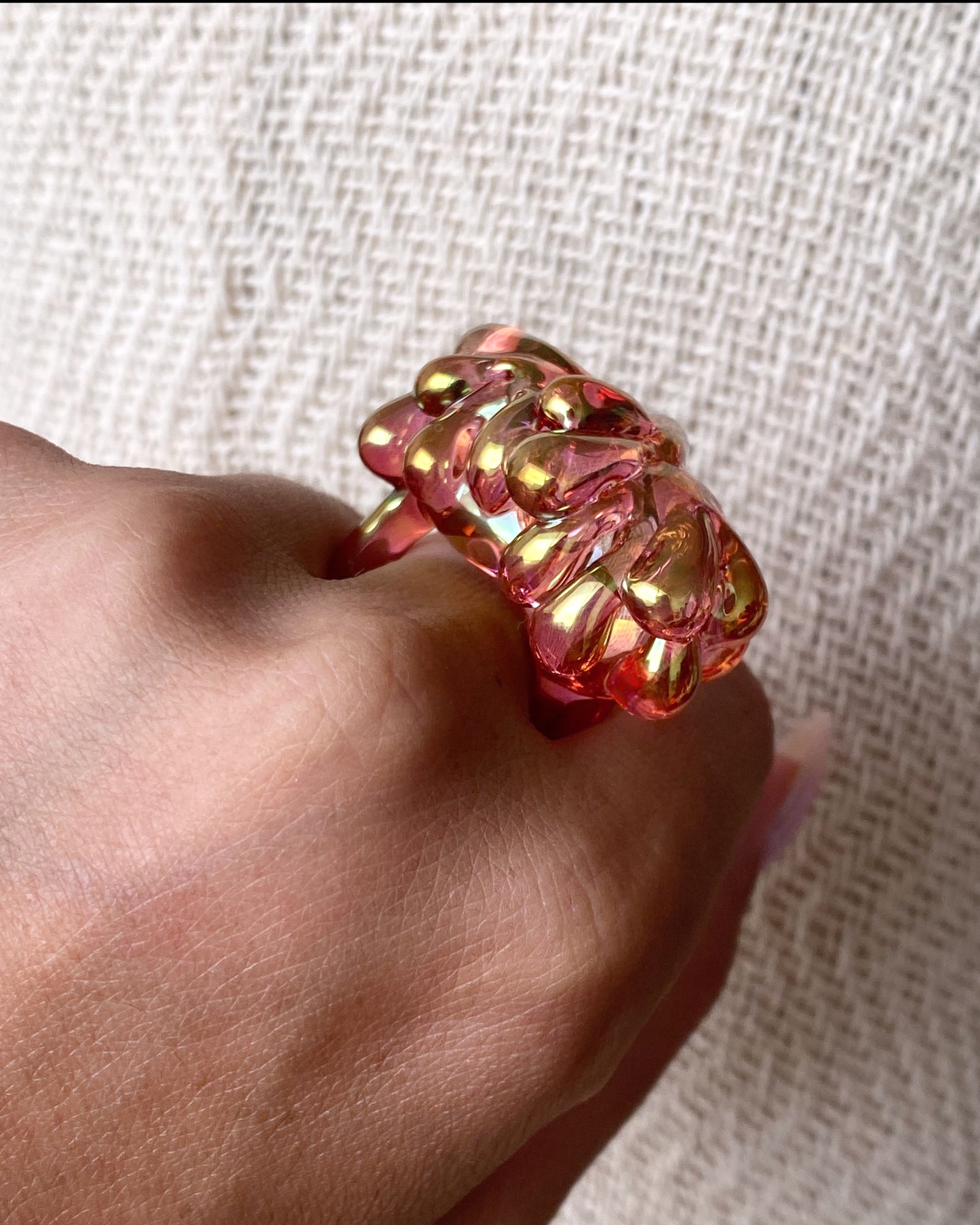 Anillo Melted Heart