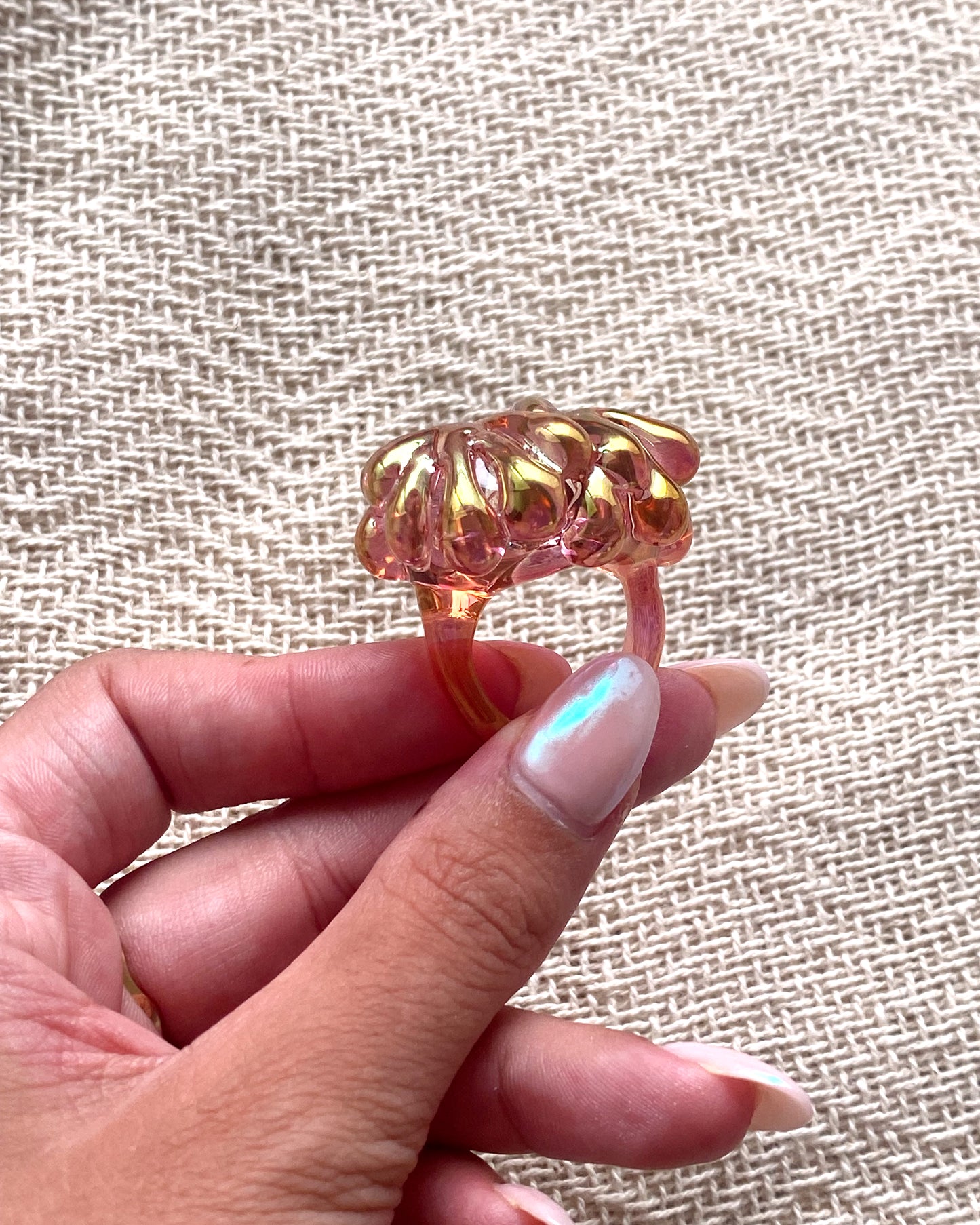Anillo Melted Heart