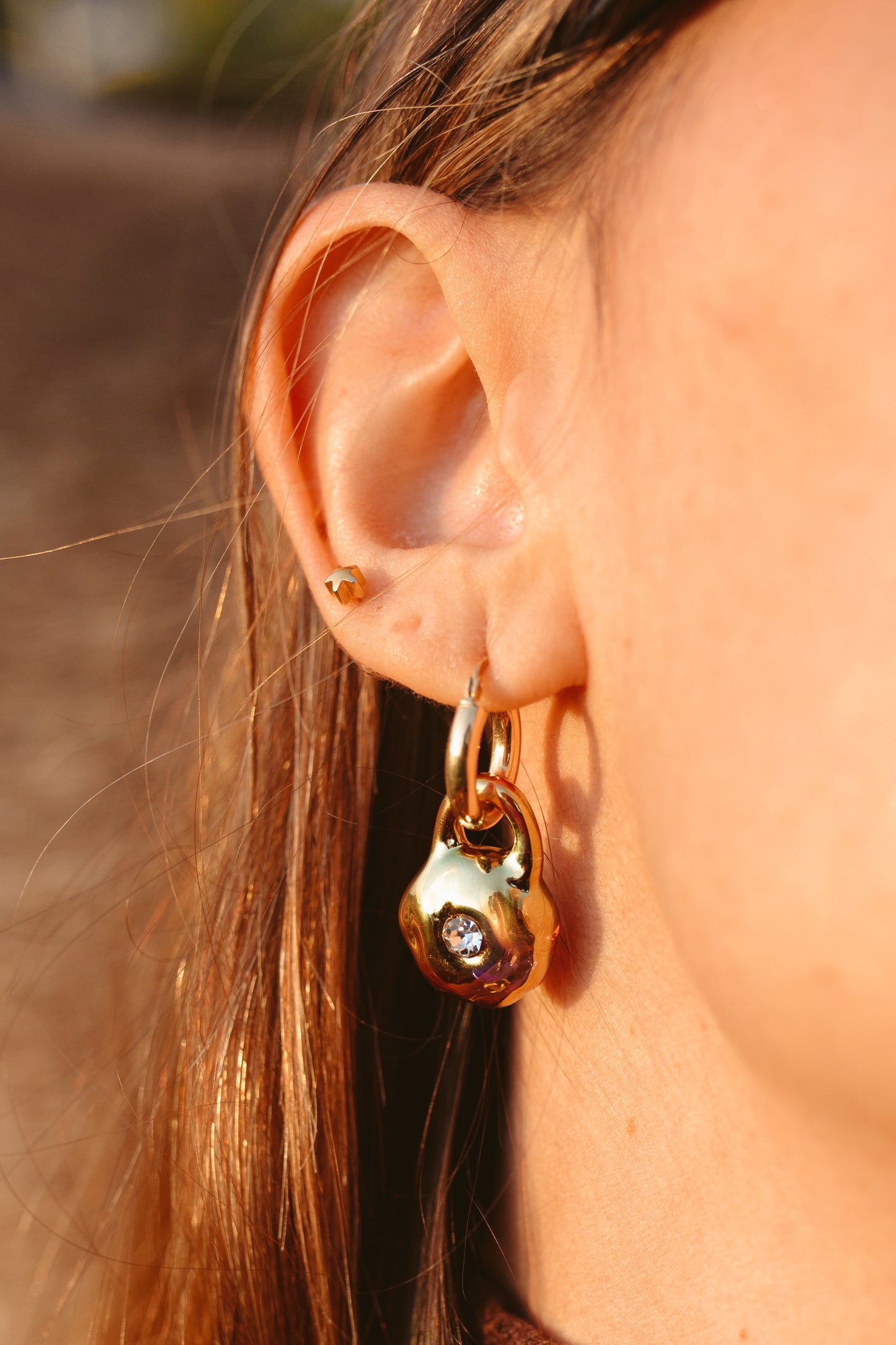 Pendientes Brigitte cortos