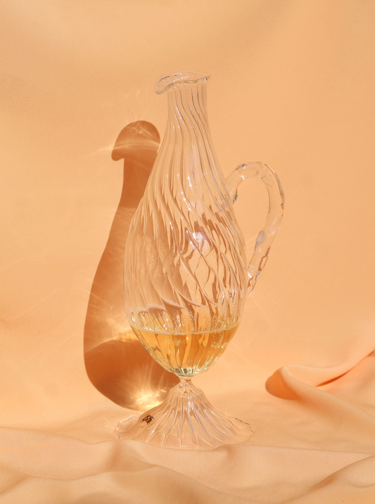 GLASS PITCHER