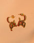 GOLD PA EARRINGS