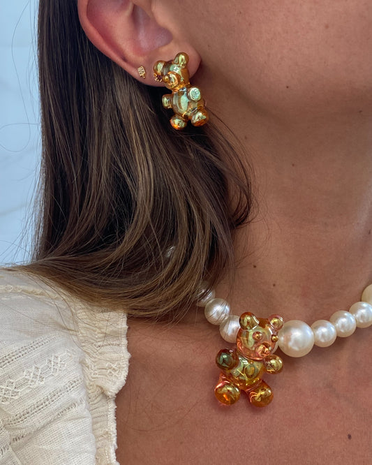 Pendientes Osito